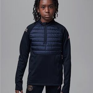 Nike Paris Saint-Germain Big Kids' Jordan Therma-FIT Soccer Drill Top